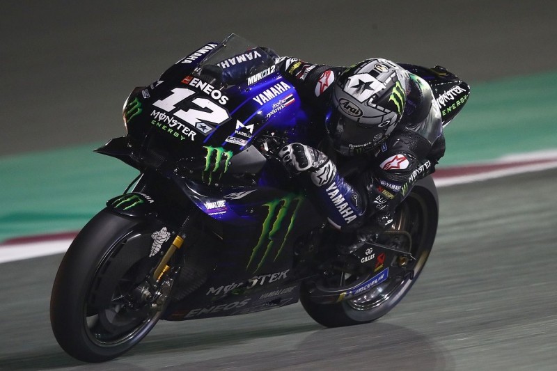 MotoGP-Test Katar: Vinales beim Finale vorn, Rossi stürzt, Honda ratlos