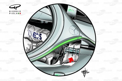 Formel-1-Technik: Diese Änderungen nahm Mercedes für DAS vor