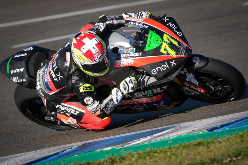 "Rookie of the Day": Aegerter bei MotoE-Testdebüt starker Dritter