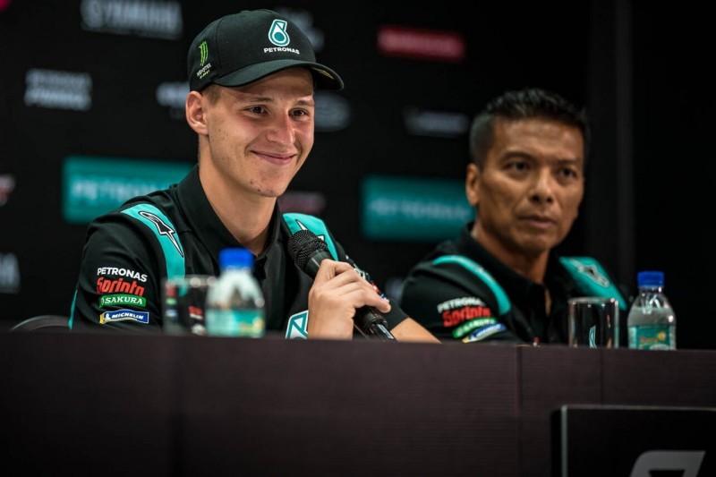 Gibt es 2020 keine MotoGP-Rennen, dann will Petronas Quartararo 2021 behalten