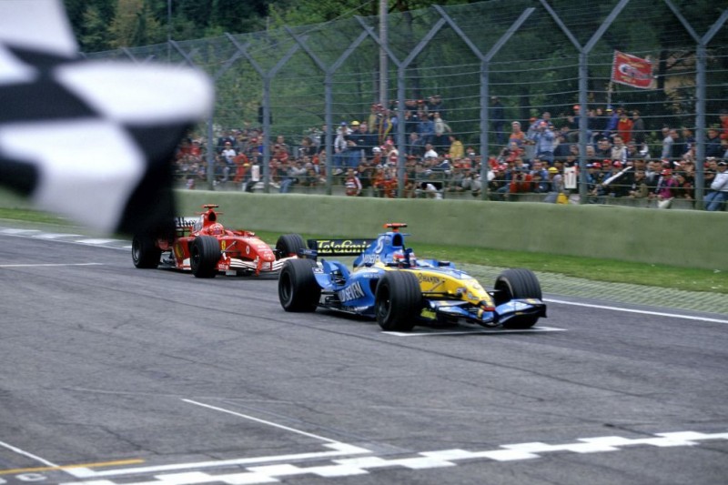 Imola 2005: Alonsos Lehrstunde für Michael Schumacher