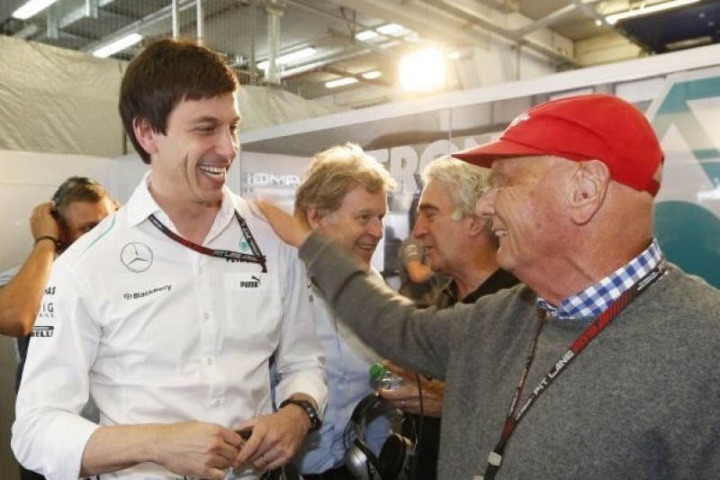 Toto Wolff: Von Niki Lauda gelernt, "niemals aufzugeben"