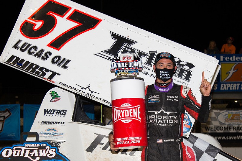 Kyle Larson feiert ersten Rennsieg seit "Rassismus"-Affäre