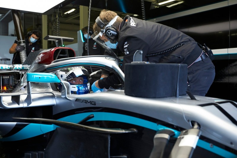 Mercedes in Silverstone: Erster Formel-1-Test unter Corona-Bedingungen