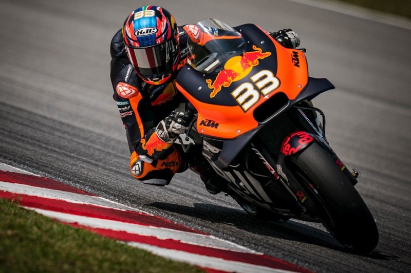 KTM-Rookie Brad Binder: "Will mich nicht unter Druck setzen"