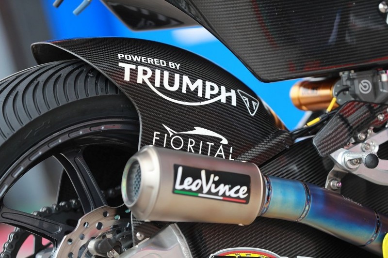 Triumph: Detailarbeit am Einheitsmotor der Moto2-Klasse