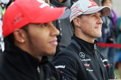 Hamilton: Werde ständig an Michael Schumachers Größe erinnert