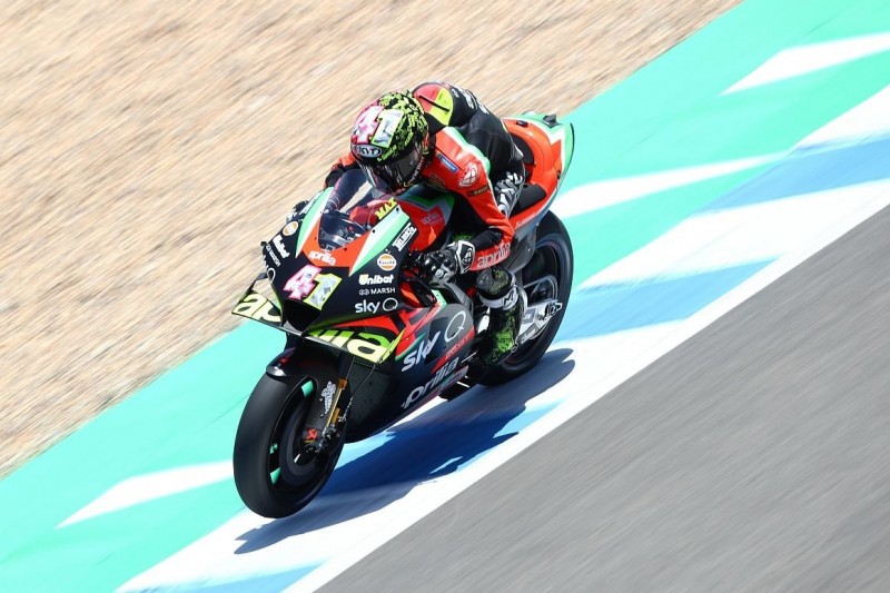 Aprilia beim Jerez-Test stark im Longrun, Zuverlässigkeit ein Fragezeichen