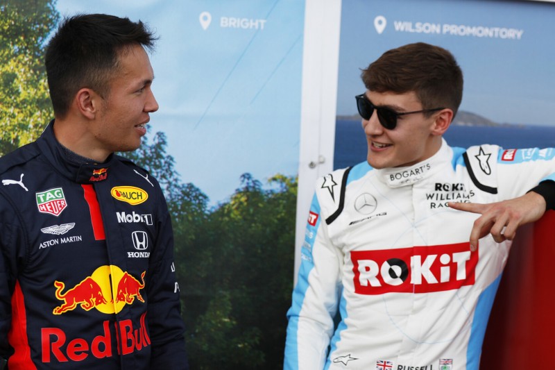 George Russell kritisiert Red Bull: Albon hat "ausgesehen wie ein Idiot"