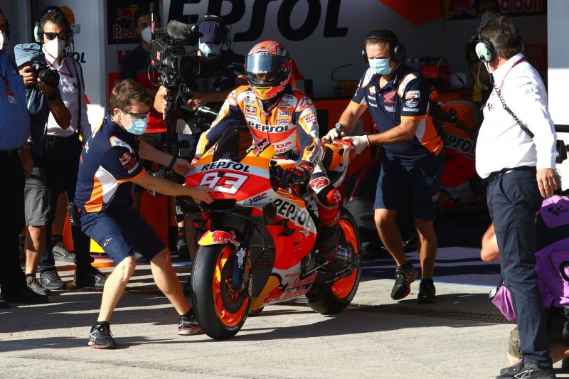 MotoGP Jerez (2) FT3: Marquez muss bei Comeback in Q1, Vinales mit Rekord