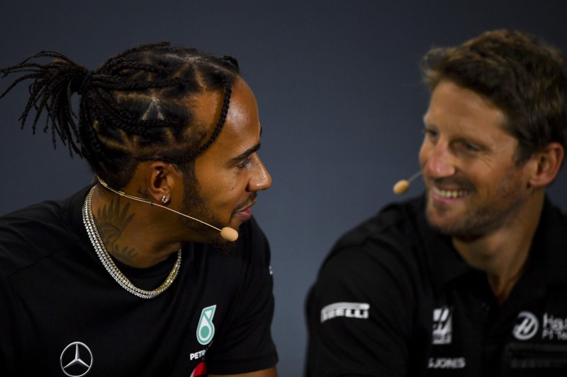 Hamilton froh über Aussprache mit Grosjean: "Wir Fahrer sind vereint"