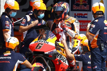 Honda in letzter Startreihe: Stefan Bradl einen Tick schneller als Alex Marquez