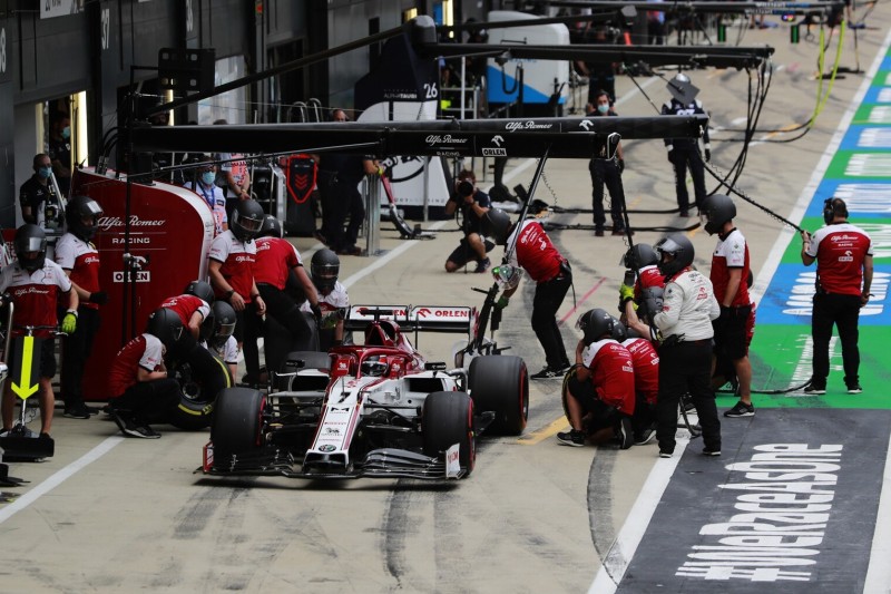 Kimi Räikkönen und Alfa Romeo: "Am falschen Ende der Startaufstellung"