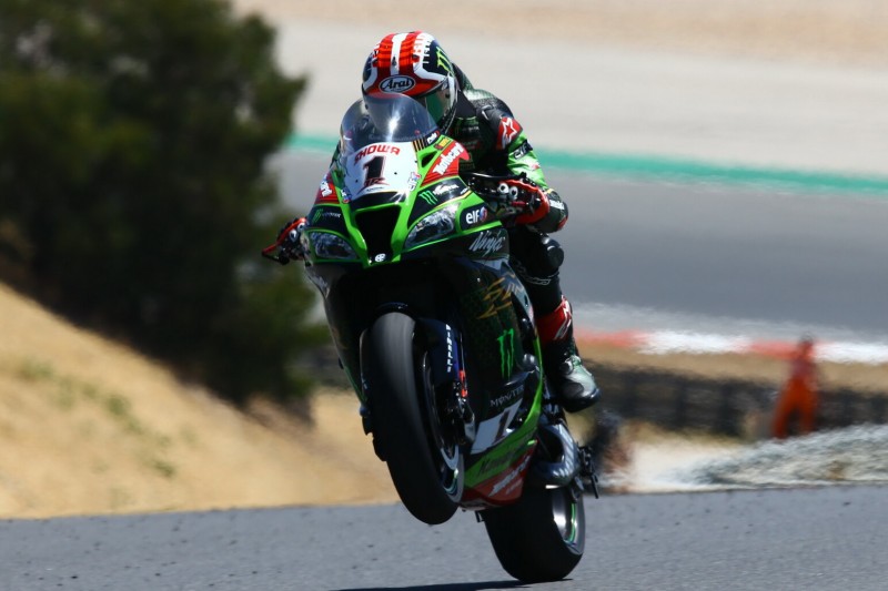 WSBK Portimao: Rea gewinnt Superpole-Rennen, Davies und Laverty kollidieren