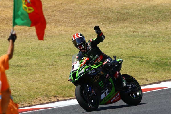 WSBK Portimao Lauf zwei: Jonathan Rea übernimmt mit Sieg die WM-Führung