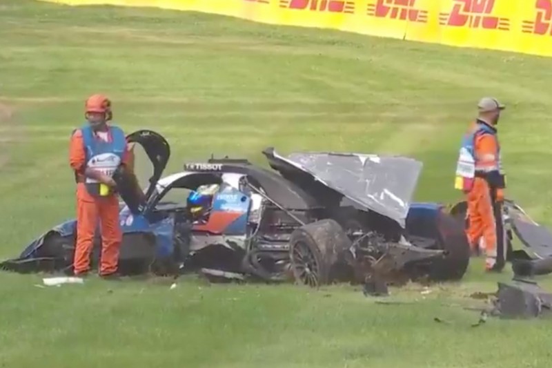 Wie Burti 2001: Thomas Laurent übersteht Horrorcrash in Blanchimont