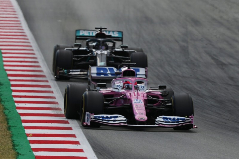 "No way!": Sergio Perez versteht Zeitstrafe in Barcelona nicht