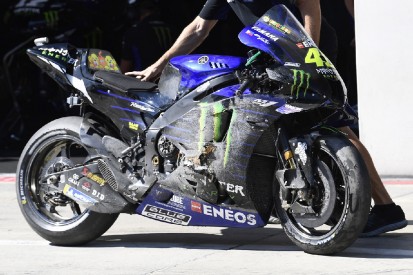 Yamaha: Rossi erklärt Qualifying-Sturz, Vinales setzt im Rennen auf Risiko