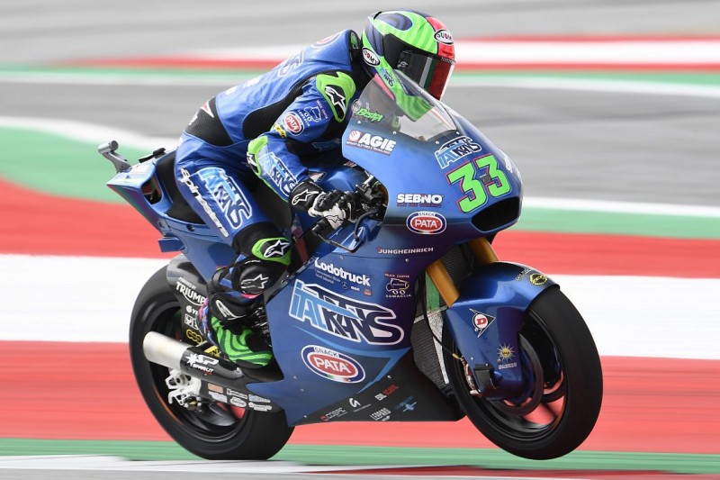Moto2 FT2 Misano: Bastianini vorn, Schrötter trotz Sturz in den Top 10