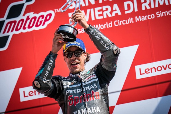 "Wollte ihn besiegen" - Franco Morbidelli schwärmt vom Duell mit Valentino Rossi