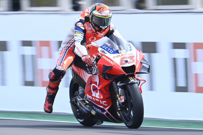 Bagnaia wegen verpasster Pole nicht verärgert: "Habe sehr starke Rennpace"