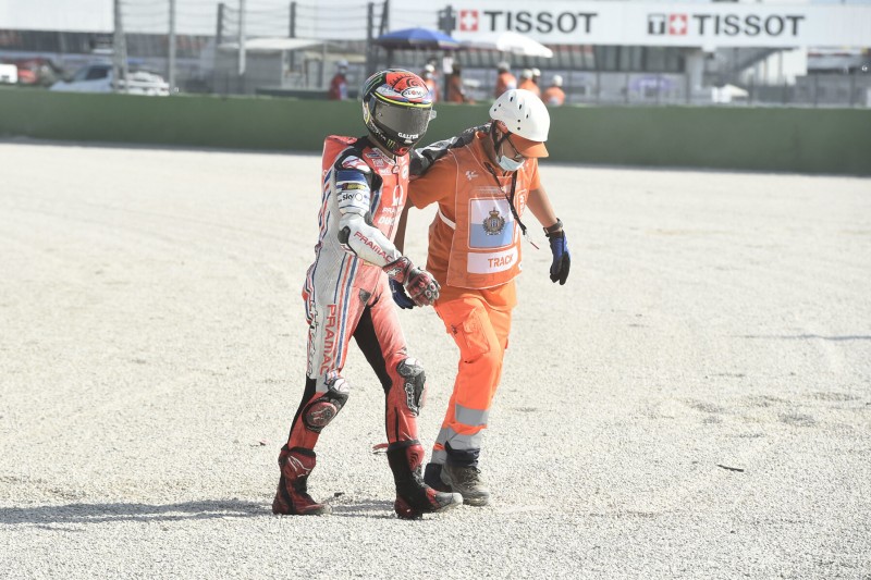Bagnaia rätselt: Ersten MotoGP-Sieg durch "unglaublichen" Sturz verloren