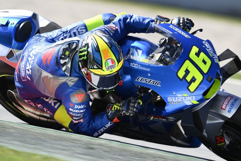 Kein perfektes Training für Suzuki: Sturz von Joan Mir, Alex Rins mit Schmerzen