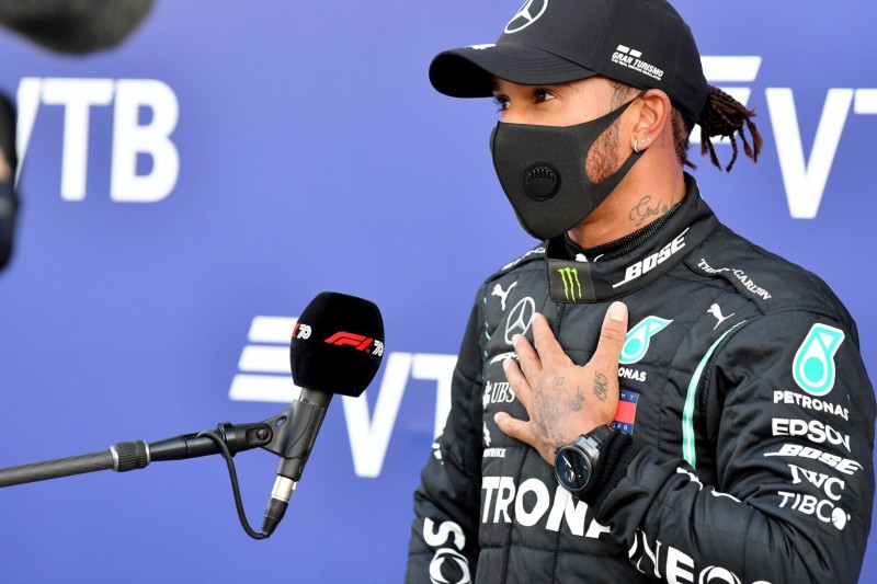 Hamilton nach Pole-Zitterpartie: "Eines Tages verrate ich es in meinem Buch ..."