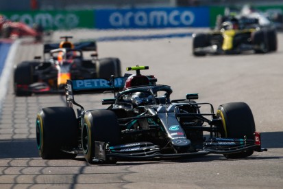 Schrecksekunde für Bottas: Biene knallte gegen das Visier