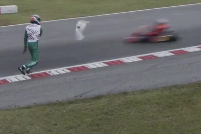 Schlägerei bei Kart-WM in Lonato: Irrer Amokläufer dreht völlig durch!