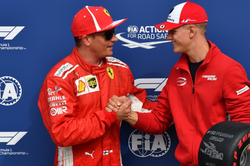 Kimi Räikkönen: Mick Schumacher ist "eine Kopie seines Vaters"