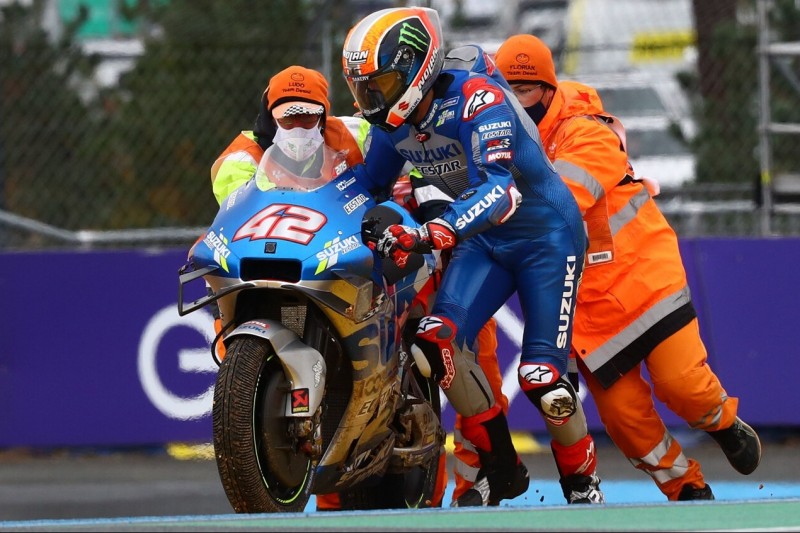 Alex Rins verliert Siegchance in Le Mans: "Sturz kam völlig unerwartet"