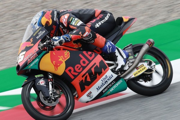 Moto3 Aragon FT2: Raul Fernandez dominiert am Nachmittag