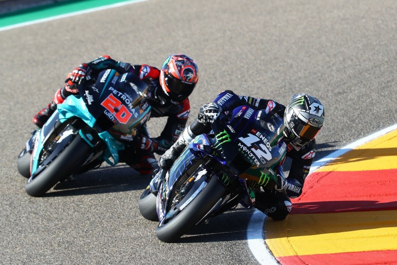 MotoGP Aragon FT2: Yamaha bleibt auch am Nachmittag ungeschlagen