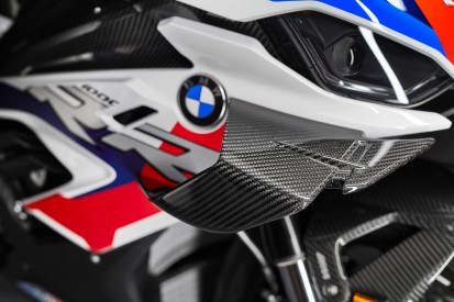 Test mit Winglets: Michael van der Mark am Montag erstmals auf der BMW