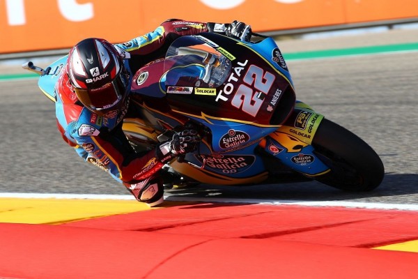 Moto2 Aragon 2 FT2: Zweimal Abbruch, Sam Lowes Schnellster