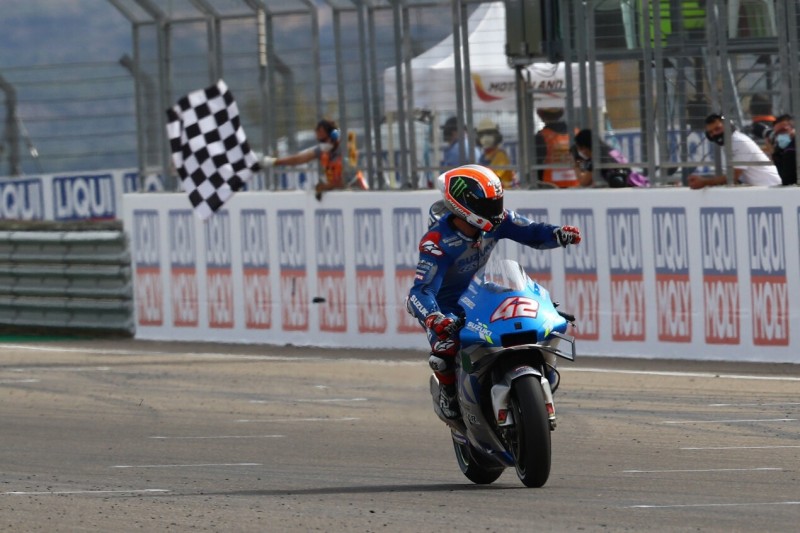 Gegen Morbidelli machtlos: Suzuki auf dem Podest, Rins wittert WM-Chance