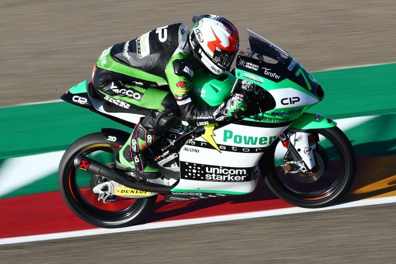 Der Österreicher Maximilian Kofler fährt auch 2021 in der Moto3-Klasse