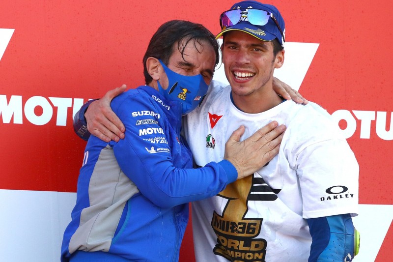 Wer letzte Nacht am besten geschlafen hat: Davide Brivio (Suzuki)
