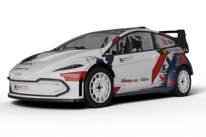 Vollelektrisches Rallycross-Auto für die RX2e vorgestellt