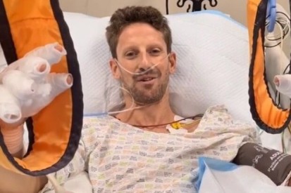 Diagnose bei Grosjean: Keine Brüche, eine Nacht im Krankenhaus