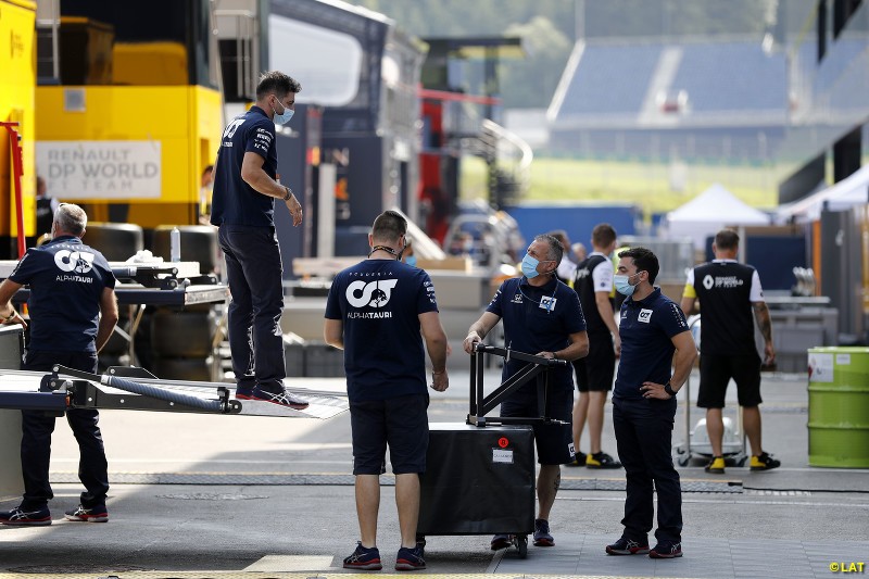 Austrian GP Paddock Wednesday