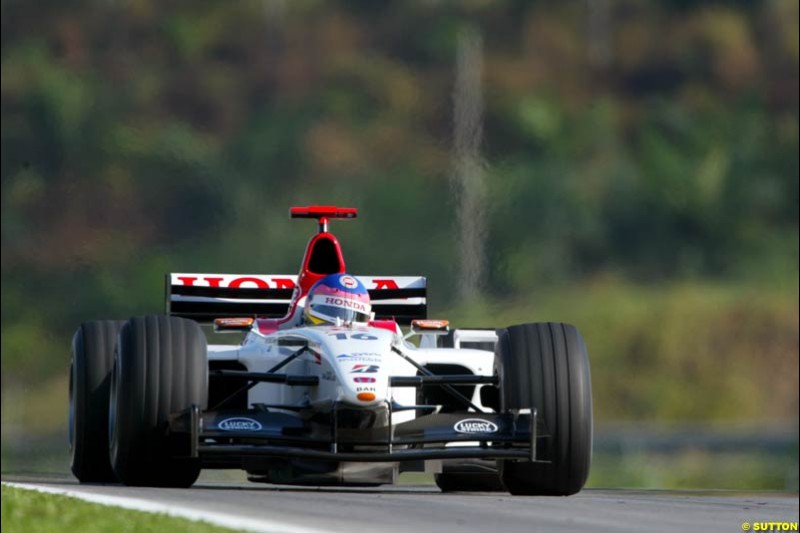 2003 Malaysian GP Saturday