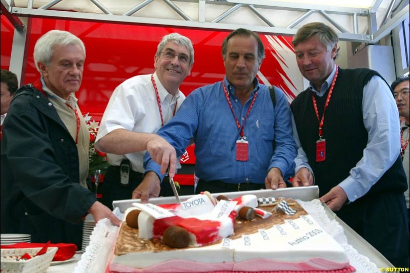 2003 Austrian GP Saturday