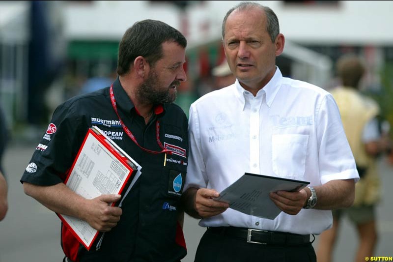 2003 French GP Sunday