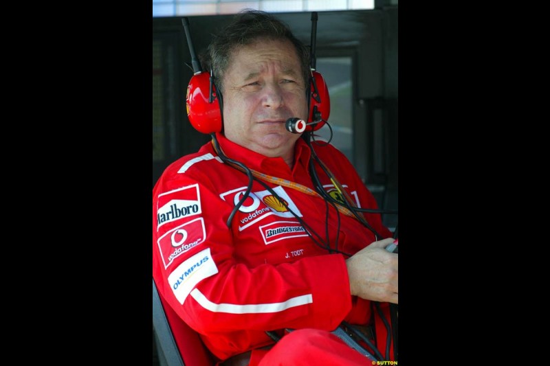 2003 German GP Friday
