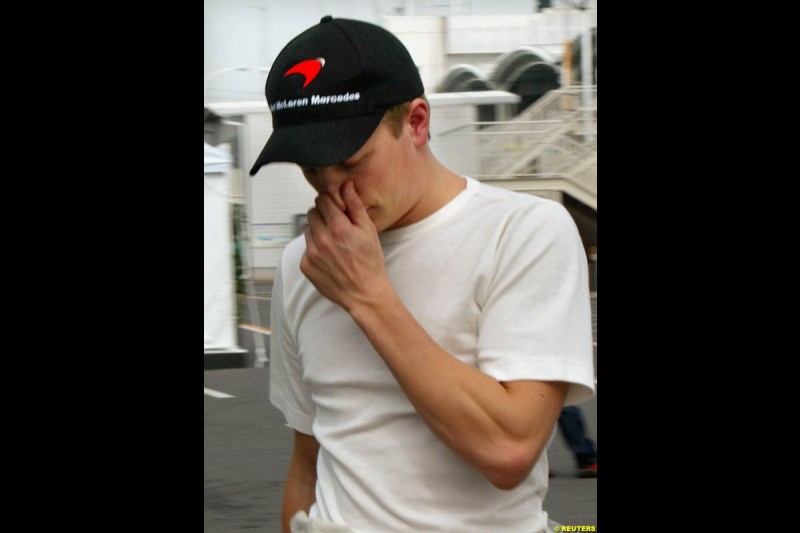 2003 Japanese GP Saturday