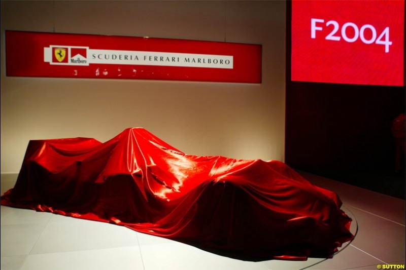 2004 Ferrari Launch