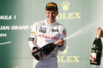 Magnussen expected to fight for F1 title after debut podium