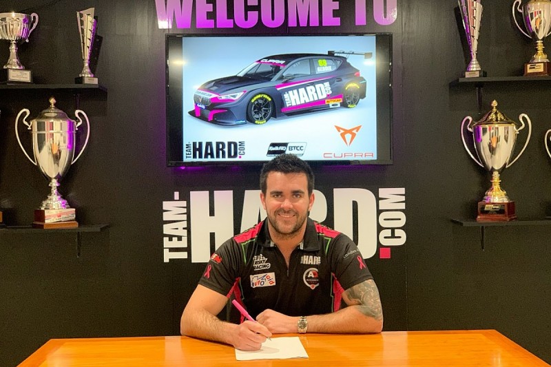 Team Hard reveals Geddie as second Cupra driver for 2021 BTCC season